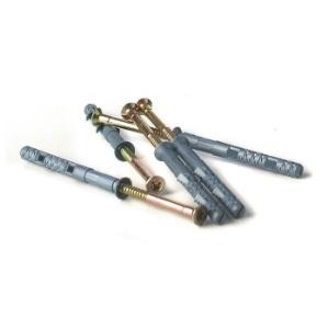 Expandet Montagepløk 8x120 mm 6 mm karmskrue PK 50