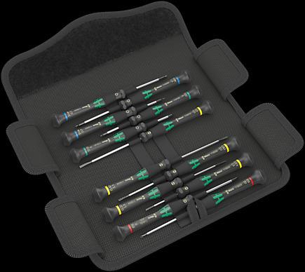 Wera kraftform micro-set 12 dele m/taske