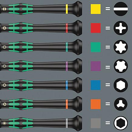 Wera kraftform micro-set 12 dele m/taske