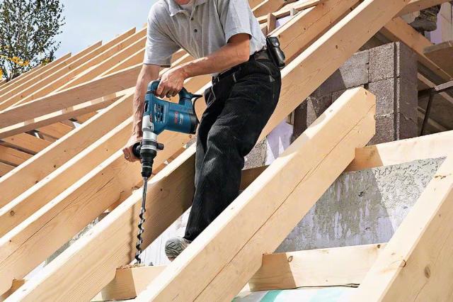 Bosch borehammersæt GBH 4-32 DFR m. Borepatron  **OUTLET**