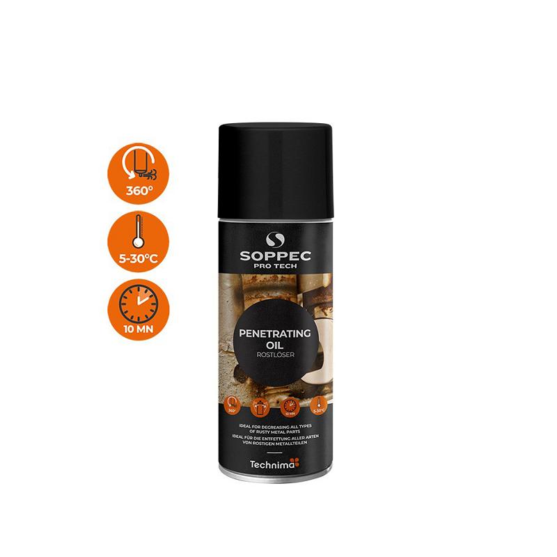 SOPPEC Pro Tech Rustløsner MOS2 spray 400ml