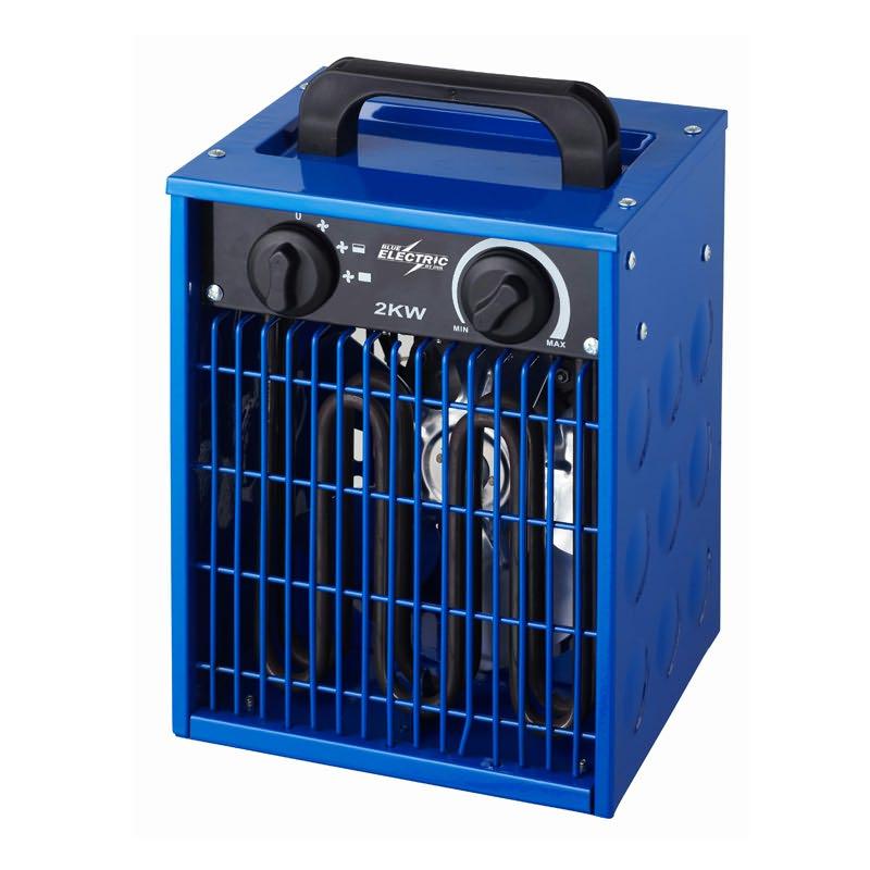 Blue Electric Varmeblæser 2 KW 230V