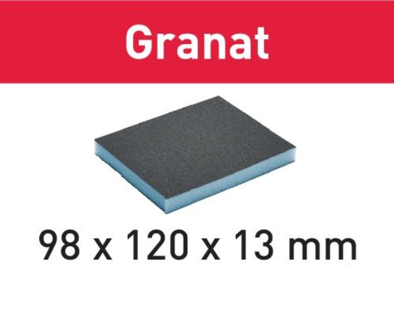 Festool Sanding pad 98x120x13 Garnet, 6 pcs