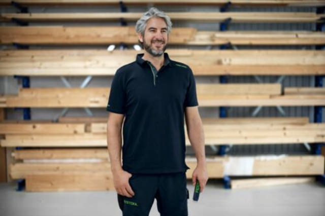 Festool mørkeblå polo-shirt herre POL-FT1 str. XXXL