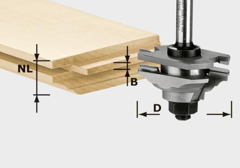 Festool Profilfræser fer HW S8 D46 x D12-FD