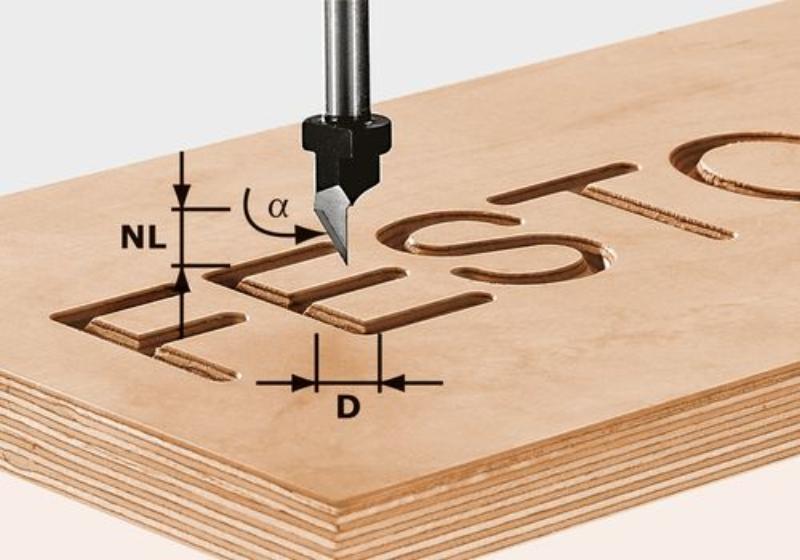 Festool Skriftfræser HW S8 D11/60°