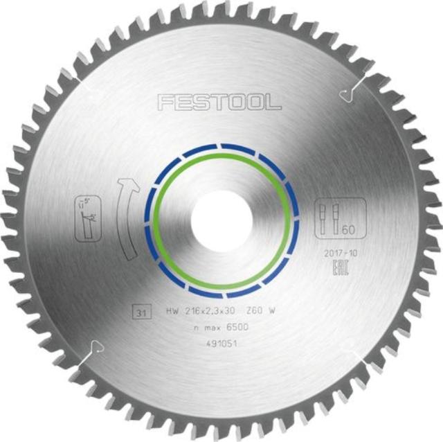 Festool Special-savklinge 216x2,3x30 W60