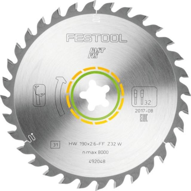 Festool Universal-savklinge 190x2,6 FF W32