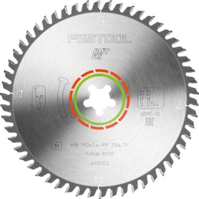 Festool Special-savklinge 190x2,6 FF TF54