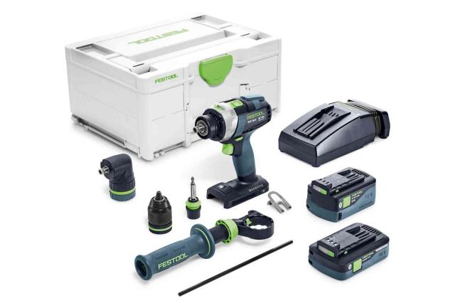 Festool Akku slagbore/skruemaskine TPC 18/4 5,2/4,0 I-Set