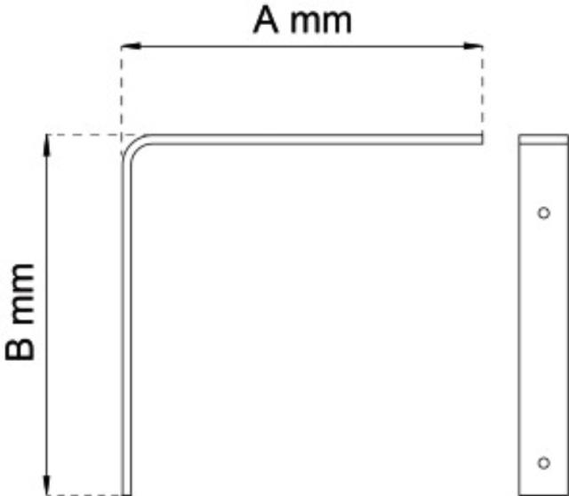 HYLDEKNÆGT HVID (F) 250X300MM