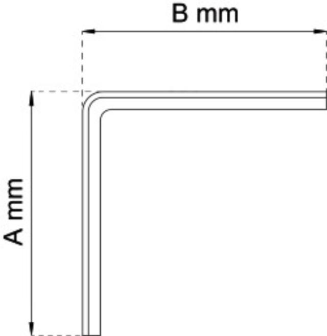 HYLDEKNÆGT T-PROFIL GALV 300X300MM