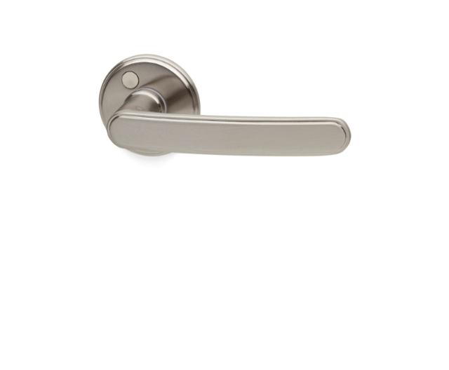 DOOR HANDLE ALICANTE FOOD NICKEL