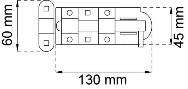 SHOT BARREL 135MM T.PADLOCK ELECTRICAL FLOOR