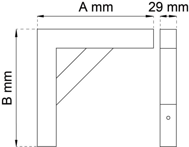 HYLDEKNÆGT 140X200 MM SORT