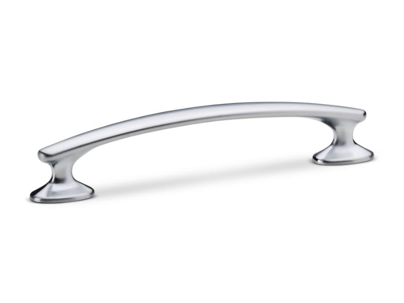 MØBELGREB MOLLY CC128 MM BØRSTET KROM