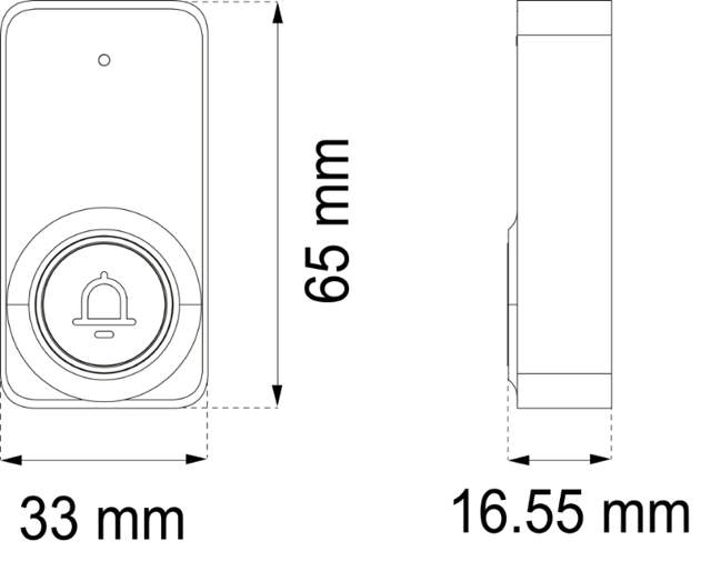 RINGETRYK TRÅDLØS NORDIC SORT