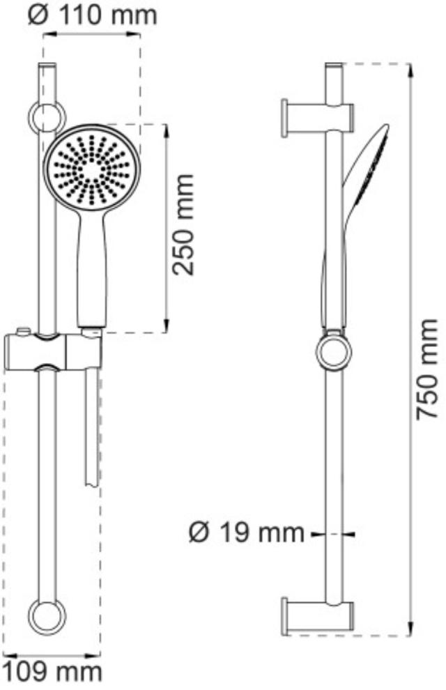 BRUSERSTANGSSÆT DAHLIA 1-SPRAY KRO