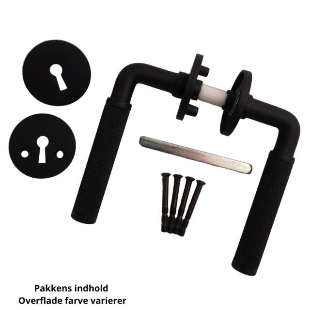 DØRGREB LEXINGTON INKL NØGLESKILTE. ANTRACIT **Restparti**