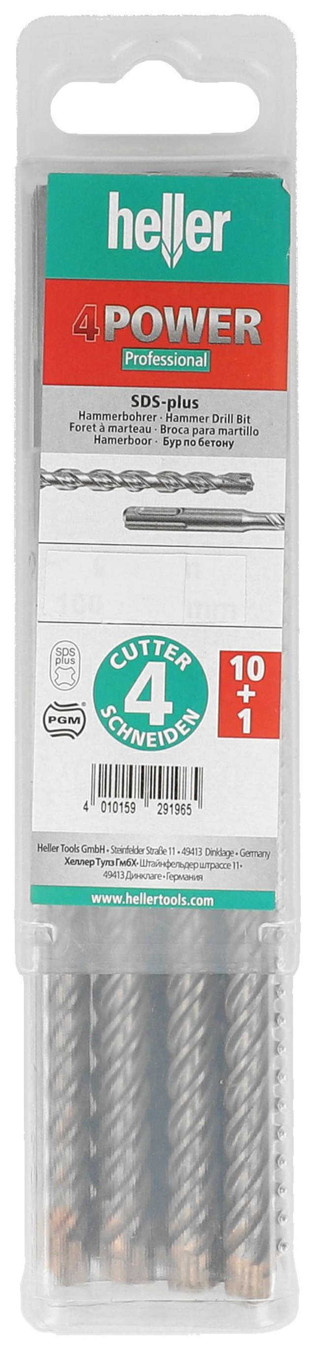 Heller hammerbor 4 skærbor 12x160 mm pk a 11 stk.