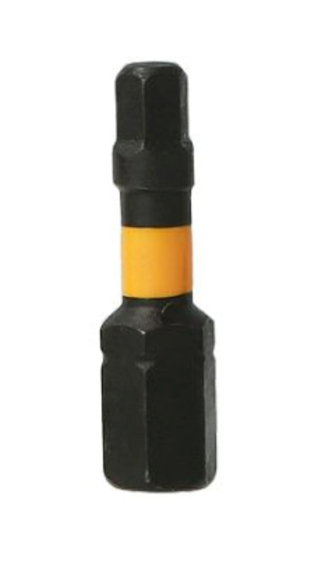 Heller Torsion Impact bits HX 6, 25mm pk. á 5 stk.