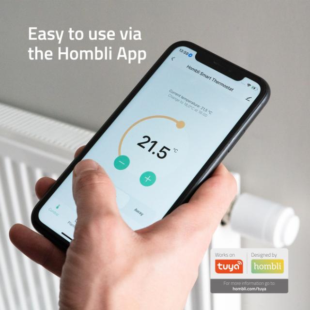 Hombli Smart Radiator Thermostat add-on