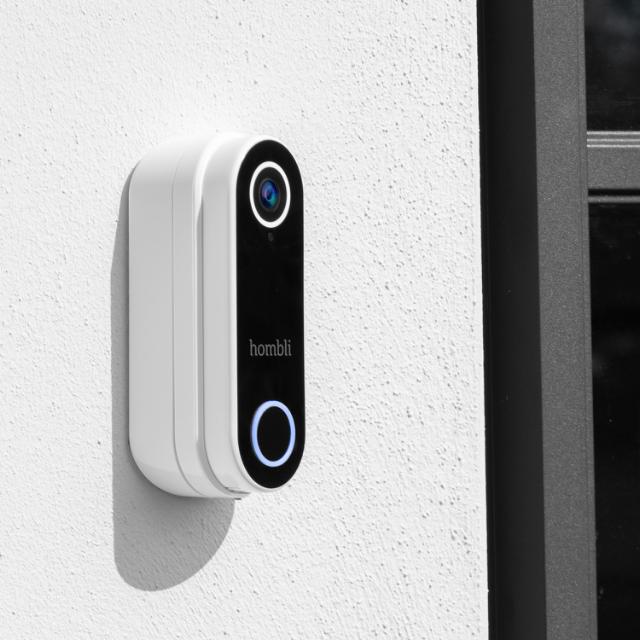 Hombli Smart Doorbell 2 Pack (Doorbell 2 + Chime 2), White
