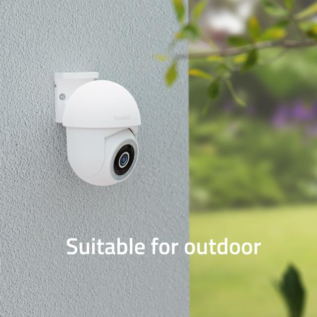 Hombli Smart Pan & Tilt Cam (indoor/outdoor), White