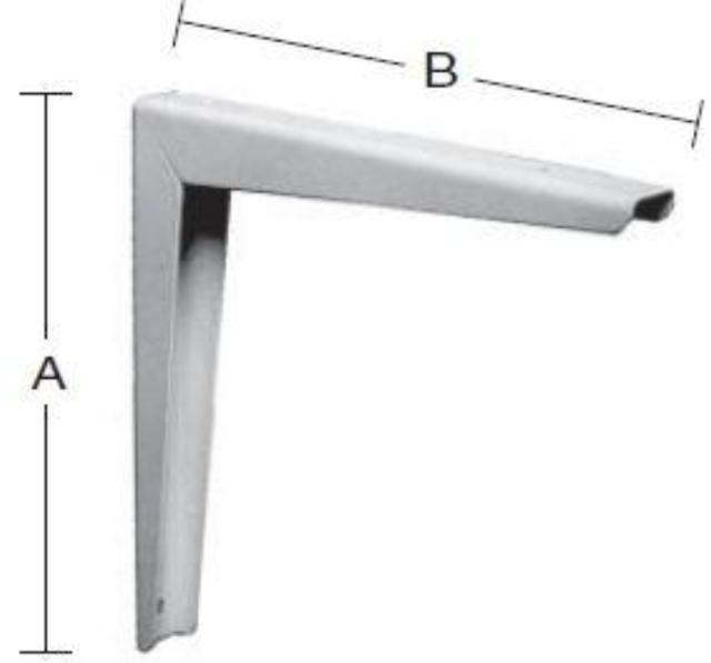 BORDBÆRING 300X400 MM Lakeret Hvid -