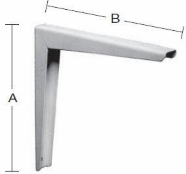 BORDBÆRING 300X550 MM Lakeret Hvid -