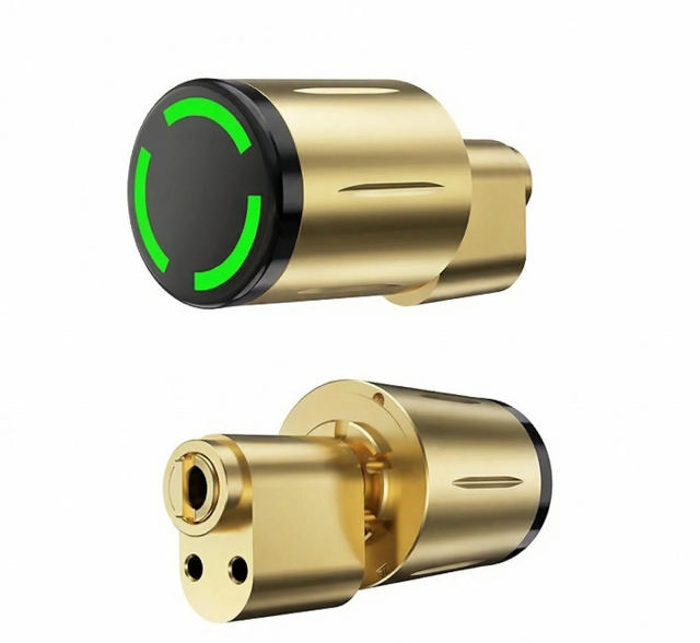 Jasa GUARD elektronisk cylinder, oval Messing
