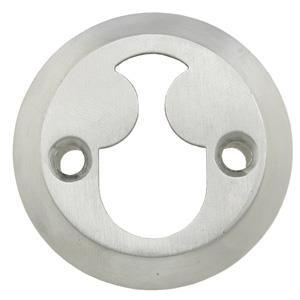 Rokoko cylinderring børstet Rustfri stål 6mm