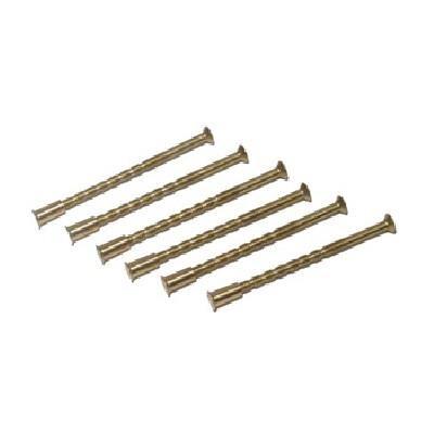 Lockit knækskrue 1320 4x90mm.rustfri m. hylstermøtrik glat.