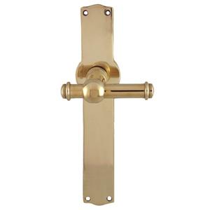 Door handle Ordrup 7016 Cross handle Small w/long sign L22 G MPU 8