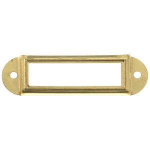 Etiketramme 3649 Formessinget 38x13 mm