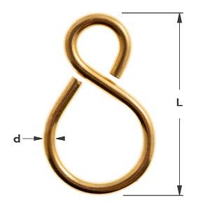 S-Krog 1003 A-symetrisk lukket M 32x2,5mm