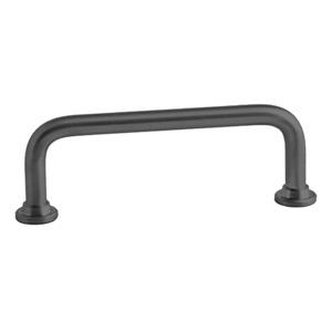 Bar handle 1353 Stepped foot plate Black