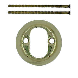 Cylinderring indv. Messing Poleret Uden lak 6mm Ø50