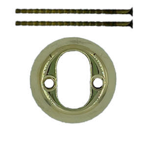 Cylinderring indv. Messing Poleret Uden lak 13mm Ø50