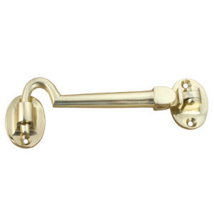 Kahytskrog D606 Raslefri Messing Poleret med lak 125 mm