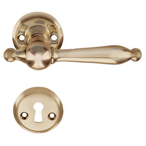 Dørgreb Nordhavn 6685 m/besætning (1680+81) Messing Poleret