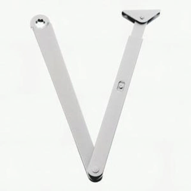 Dorma arm til TS73-83. m.fasthold hvid