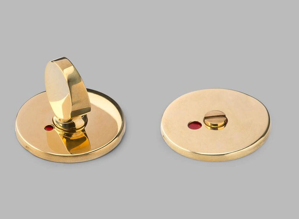 Arne Jacobsen toiletbesætning CC38 klipsroset, messing