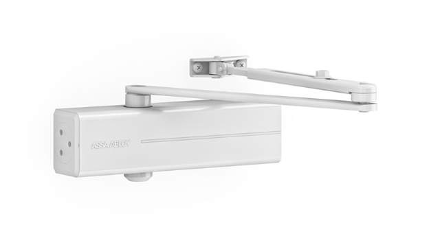 DC140 dørlukker EN3 m/normal arm hvid (2018)