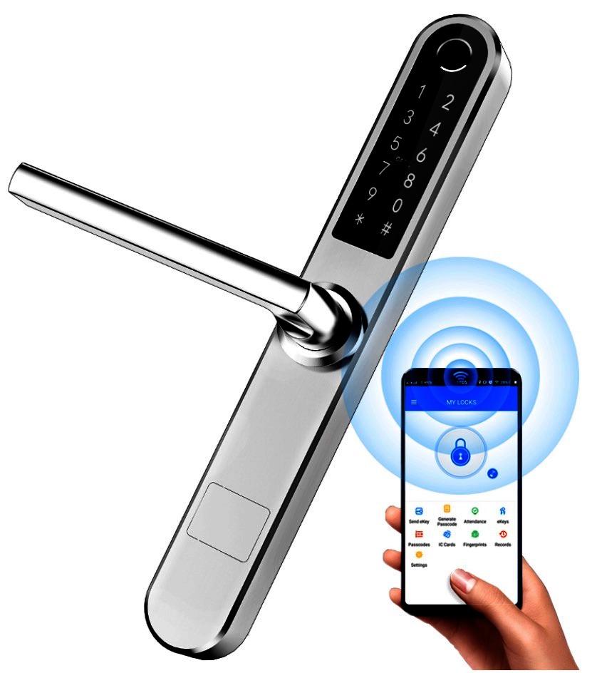 Smart Lock BG2000, Modul låsekasse sølv