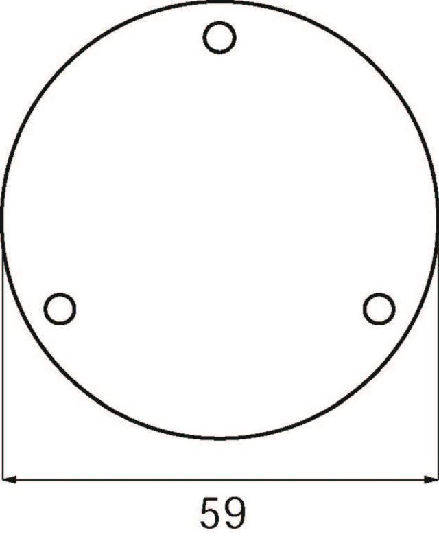 Ruko dækplade 540 f