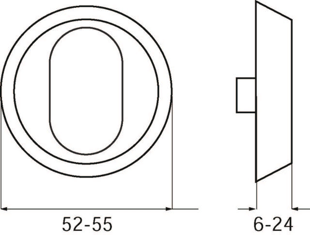 Ruko scanflex cylinderring udvendig 6mm.