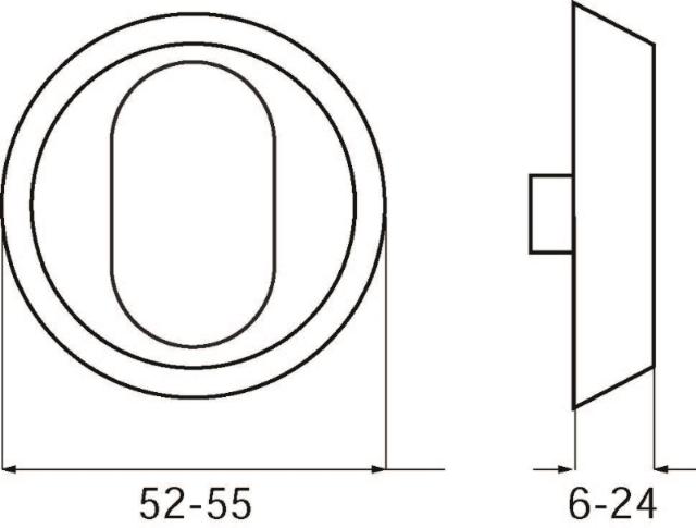 Ruko scanflex cylinderring udvendig 21mm.