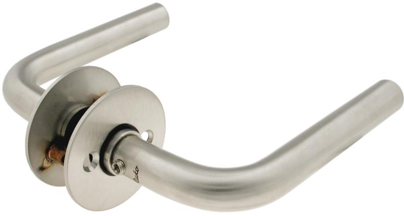 Ruko scanflex dørgreb 16 L m. massive roset CC38