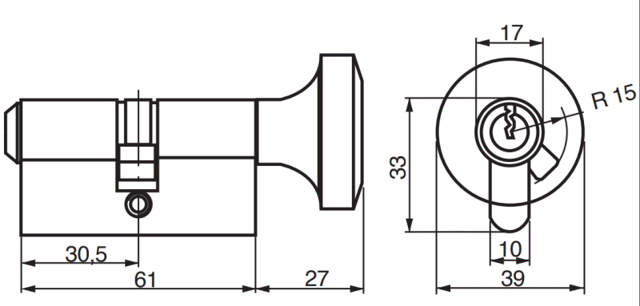 Ruko cylinder 1602 Mess